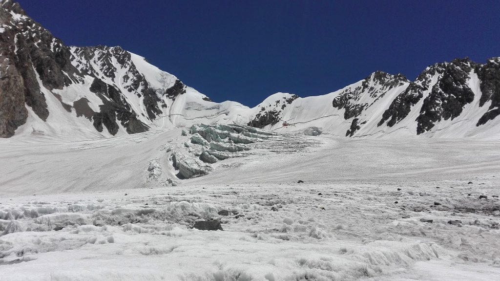 Imagen del Glaciar El Yeso - Región Central de Chile